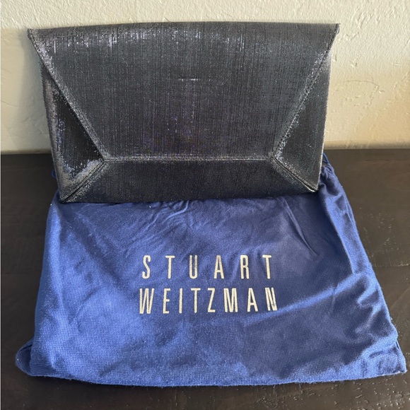 Stuart Weitzman Handbags - Stuart Weitzman Black Clutch Bag